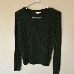 Gently worn green sweater from H&M